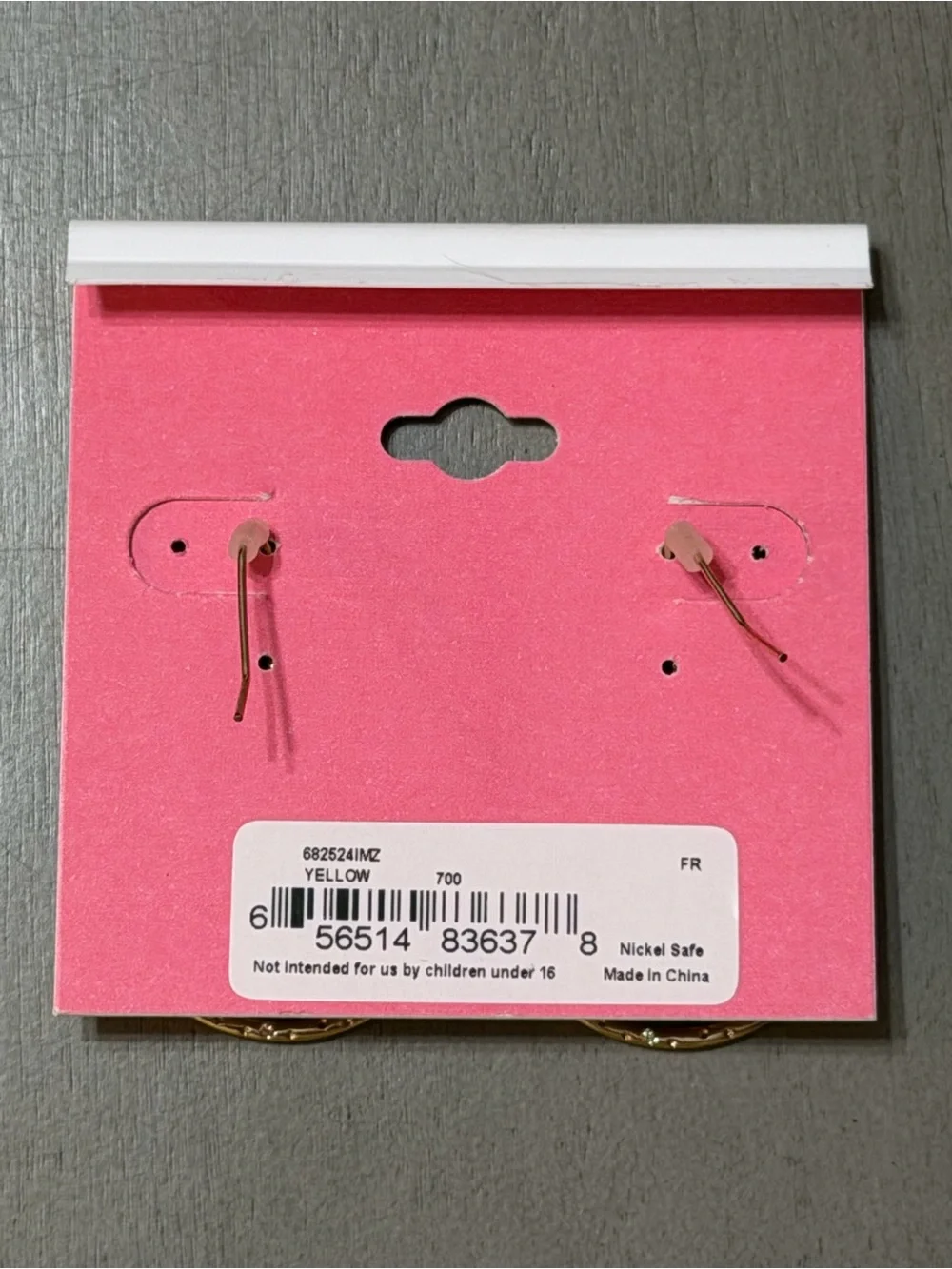Isaac Mizrahi New York — Lemon Hoop Earrings